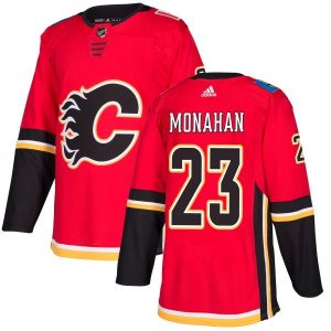 Miehille NHL Calgary Flames Pelipaita Sean Monahan #23 Punainen Authentic